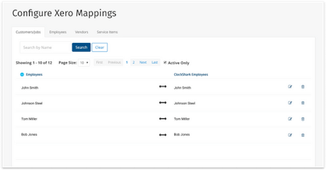 Xero Time Tracking Integration Clockshark