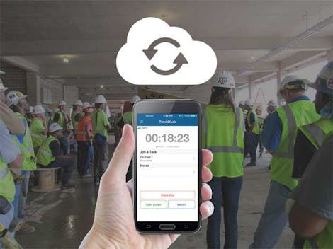 Web Time Clock that Records Time Offline Web Time Clock that Records Time Offline