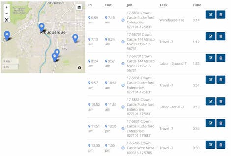 Get GPS Locations of Workers Automatically With Timesheet App Get GPS Locations of Workers Automatically With Timesheet App