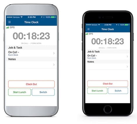Portable Time Clock for Mobile Worforce Portable Time Clock for Mobile Worforce