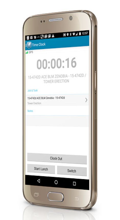 Android Time Card App for mobile workforce Android Time Card App for mobile workforce