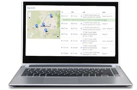 Automated GPS With Time Tracker App Automated GPS With Time Tracker App