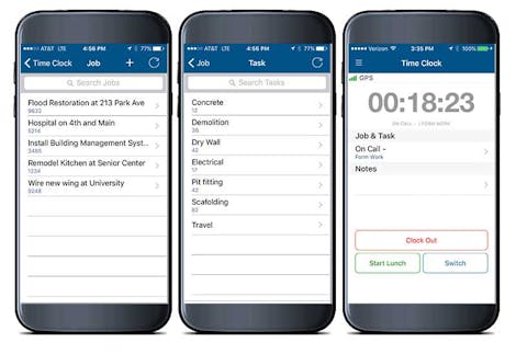 Employee Time Clock Software for Mobile Workforce