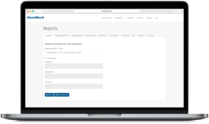 Timesheet Reporting Timesheet Reporting