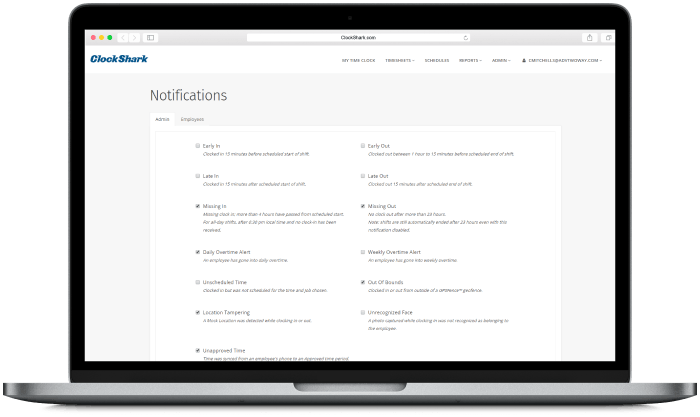 Timesheet reminders for mobile workforce Timesheet reminders for mobile workforce