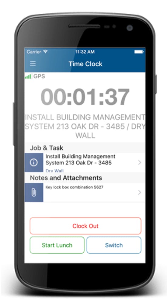 New Feature ClockShark Android App 2.0 Available