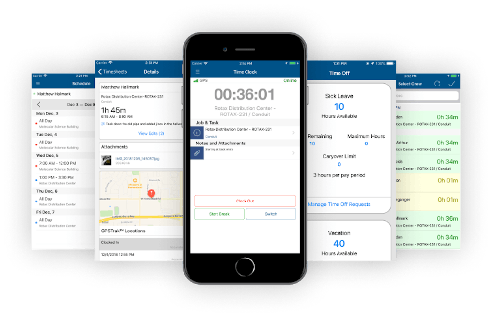 Mobile Time Tracking - Alternative to MJobTime