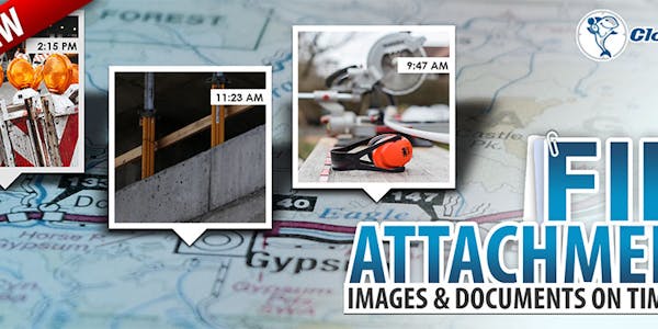 New ClockShark Feature: File Attachments New ClockShark Feature: File Attachments