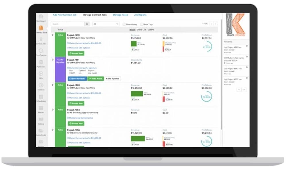 Knowify Login Knowify Review - Construction Management System