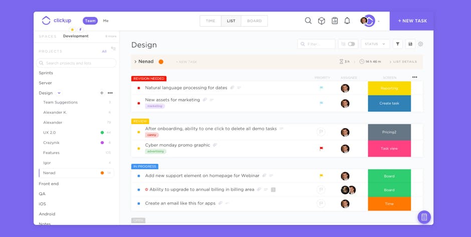 ClickUp Time Management App ClickUp Time Management App
