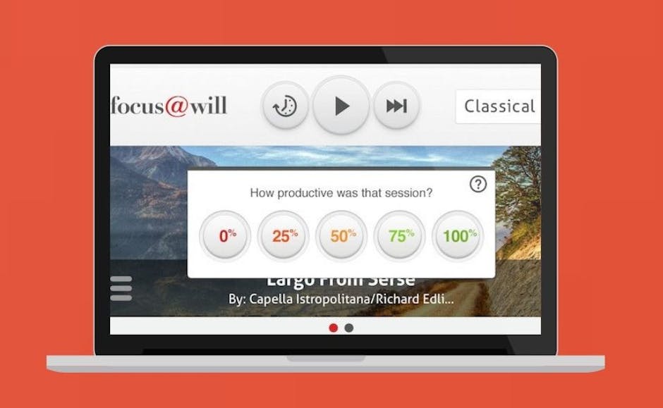 Focus@Will Time Management App Focus@Will Time Management App