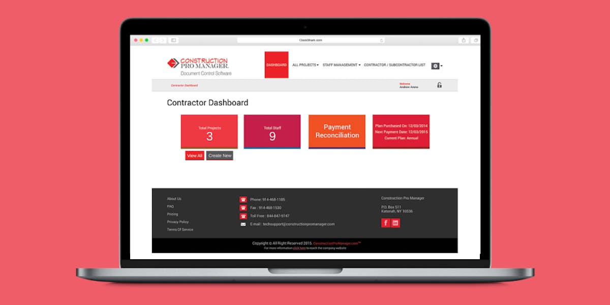 Construction Pro Manager Review - Document Control Software Construction Pro Manager Review - Document Control Software