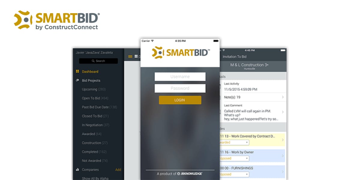 SmartBid Review -  Construction Bid Software