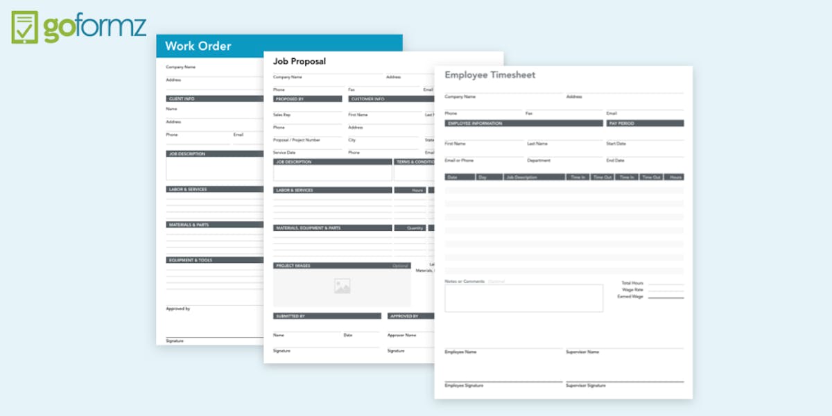 Goformz Review - Field Service Software Goformz Review - Field Service Software