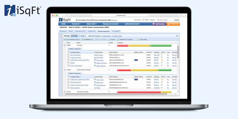 iSqFt the Bid Management Software Review