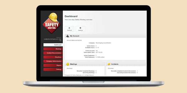 Safety Meeting App Review