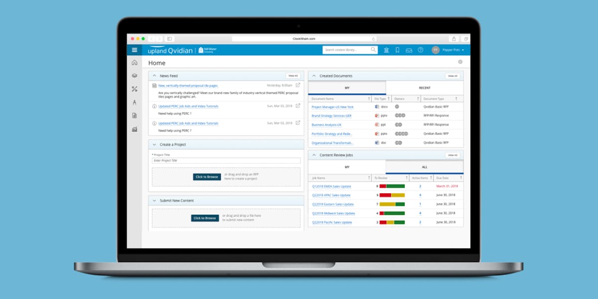 Qvidian Review - Proposal Management Software Qvidian Review - Proposal Management Software