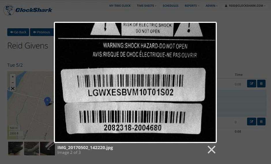 ClockShark Feature ClockShark Feature