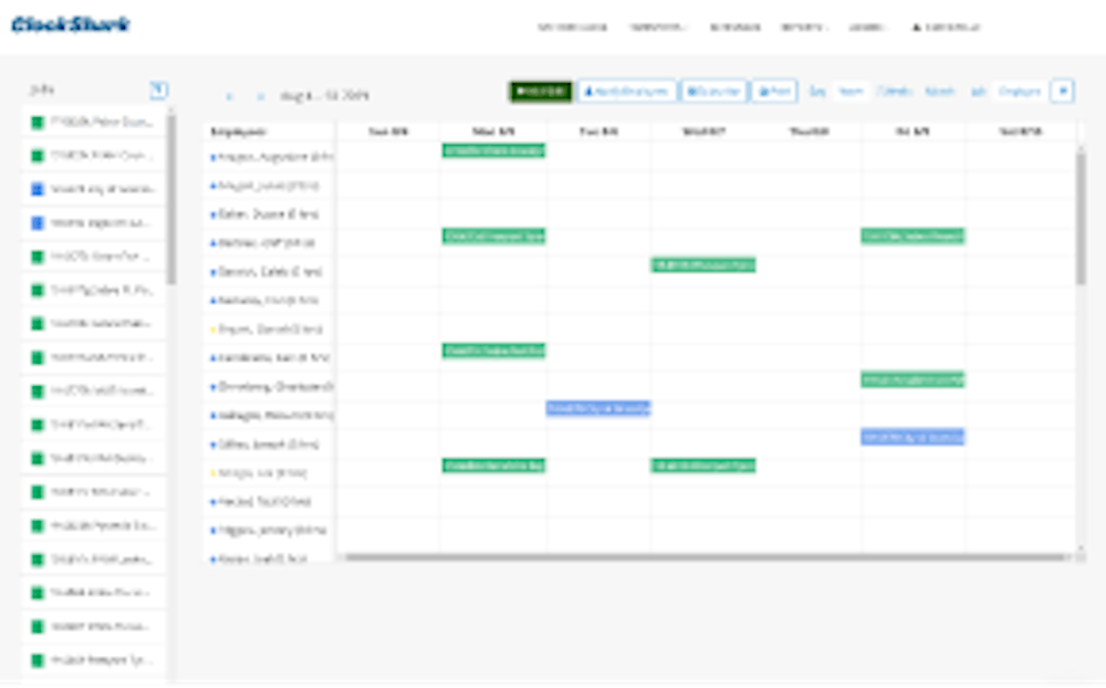 ClockShark - Employee Scheduling