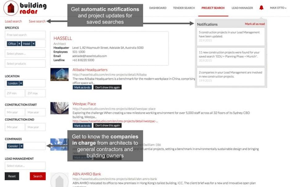 Building Radar Features Building Radar Features