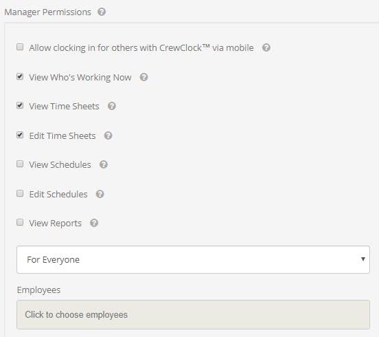 ClockShark Feature ClockShark Feature