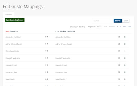 ClockShark and Gusto Integration ClockShark and Gusto Integration