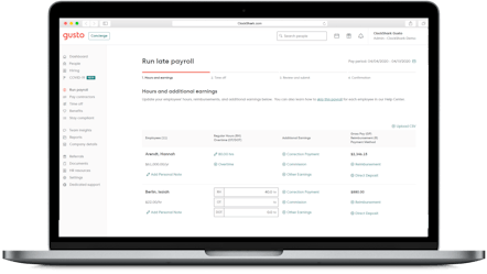ClockShark and Gusto Integration ClockShark and Gusto Integration