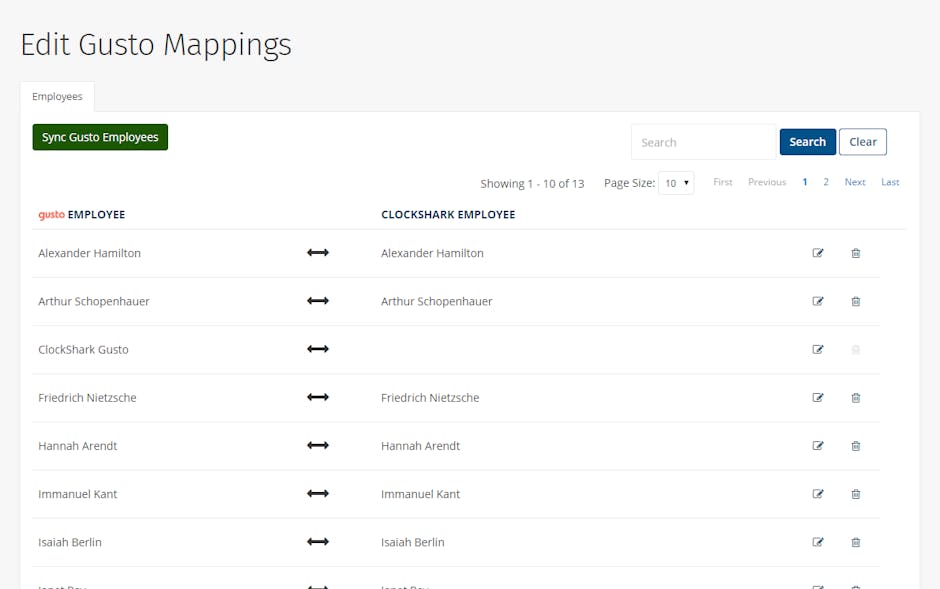 ClockShark and Gusto Integration ClockShark and Gusto Integration