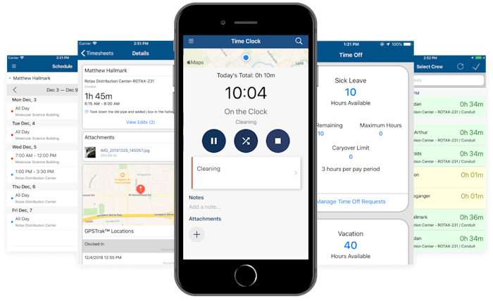 ClockShark Mobile App