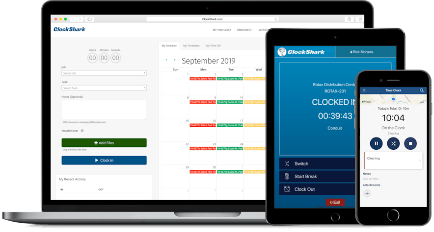 ClockShark Time Tracking Software