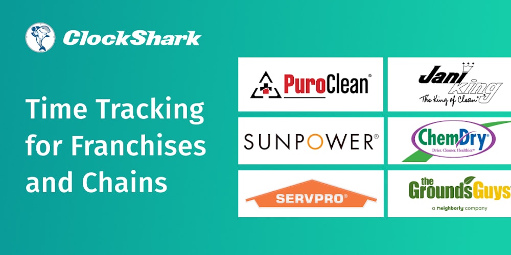 1 Time Tracking and Scheduling for Franchises ClockShark