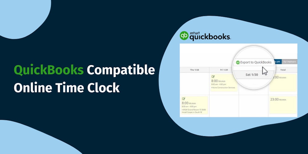 QuickBooks Compatible Online Time Clock