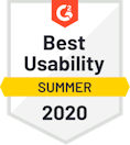 G2 Badge - Best Usability G2 Badge - Best Usability