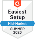 G2 Badge - Easiest Setup G2 Badge - Easiest Setup