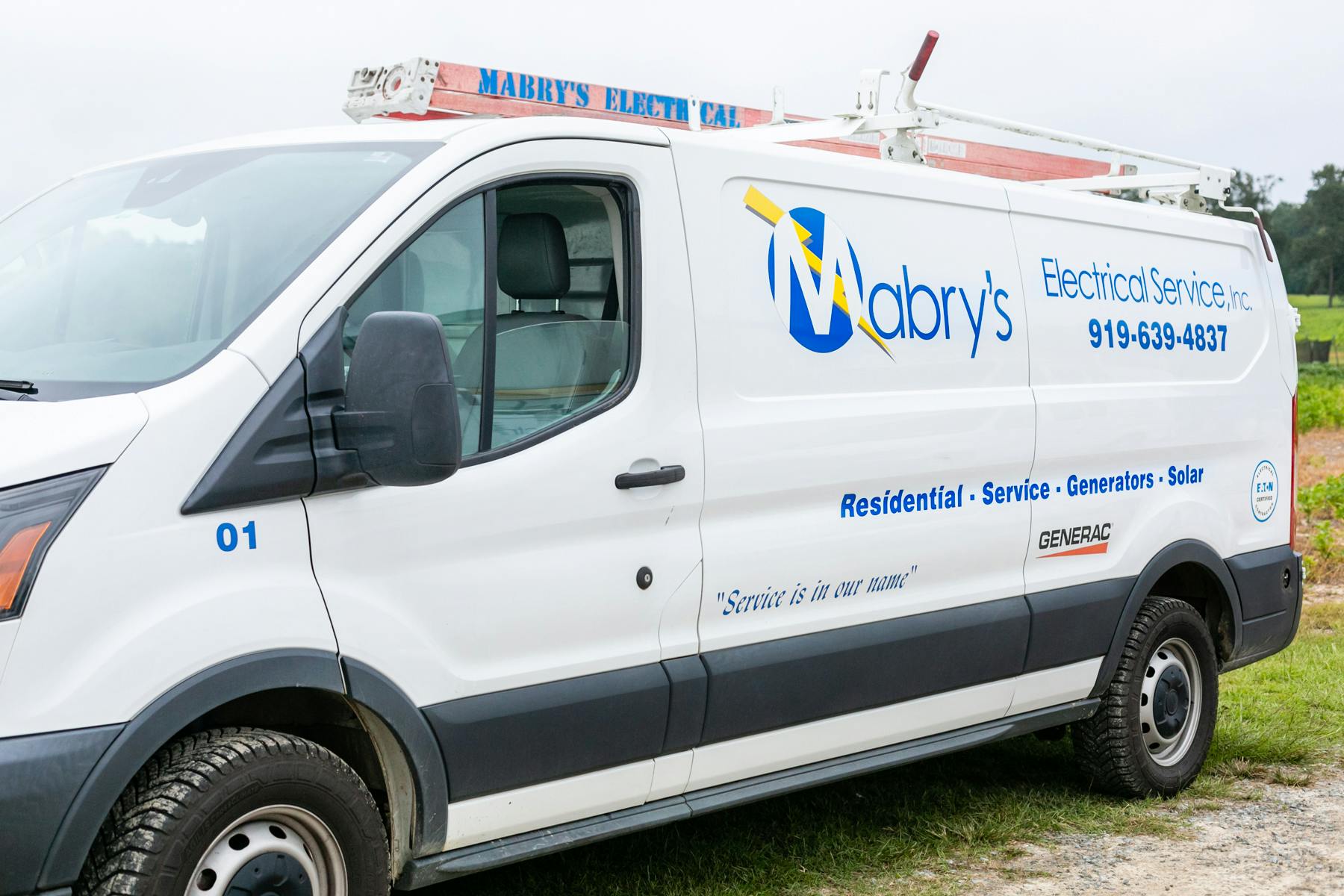 Mabry'c Electrical Inc Professional Van Mabry'c Electrical Inc Professional Van
