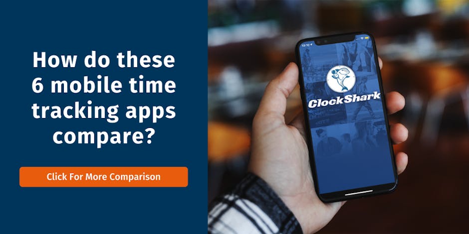 Mobile Time Tracking Apps Comparison