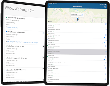 Who's Working Now? - Identify what employees are working on at all times