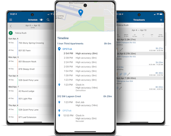 Mobile Time-Tracking App