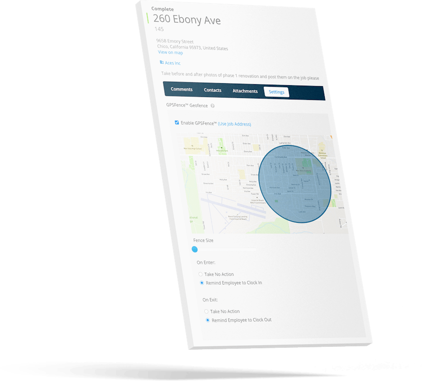 Geofencing - Give employees peace of mind (and less paperwork to manage)