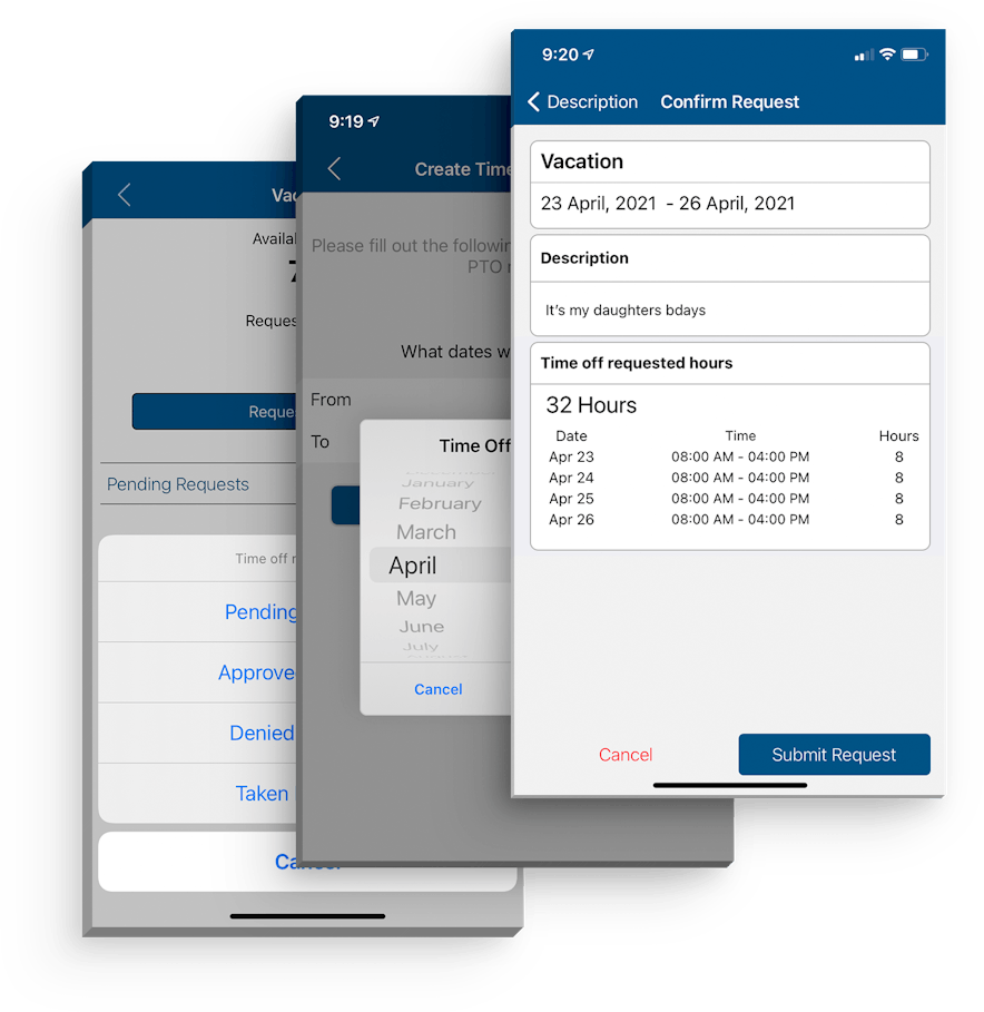 Employee Vacation, Leave & Absence Tracker | ClockShark