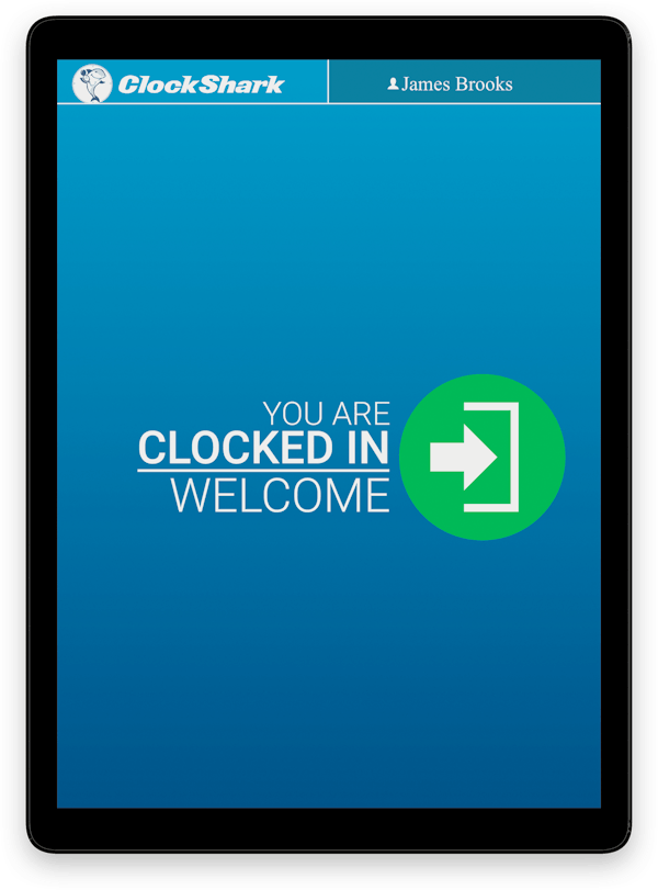 ClockShark KioskClock™ ClockShark KioskClock™
