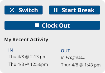 Web Punch Clock - Get Up and Running With No Training Web Punch Clock - Get Up and Running With No Training