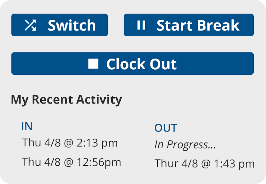 Web Punch Clock - Get Up and Running With No Training