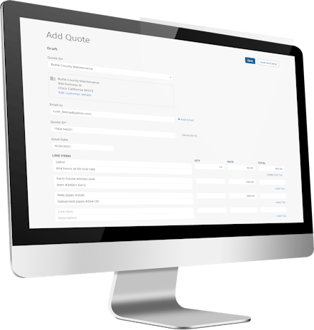 ClockShark Quotes - Make your work quotes work for you ClockShark Quotes - Make your work quotes work for you