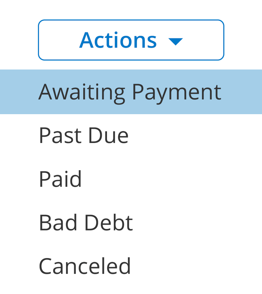 ClockShark Invoices - Always know who owes you what