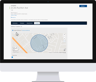 Geofencing - Hold employees accountable for clocking in when not working