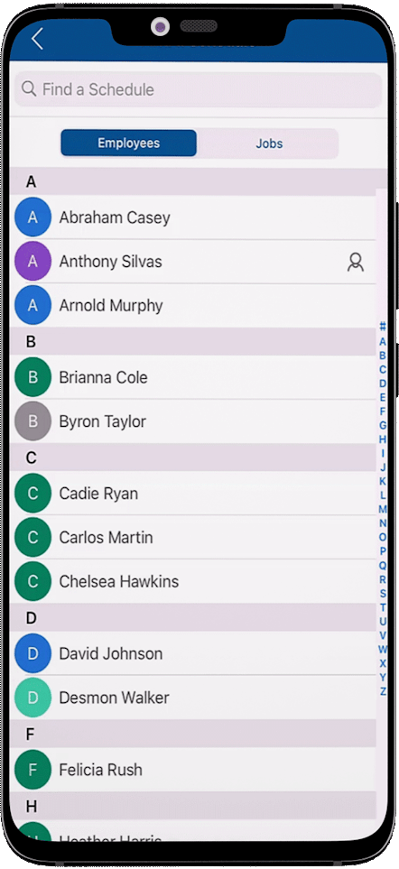 Employee Scheduling App Employee Scheduling App