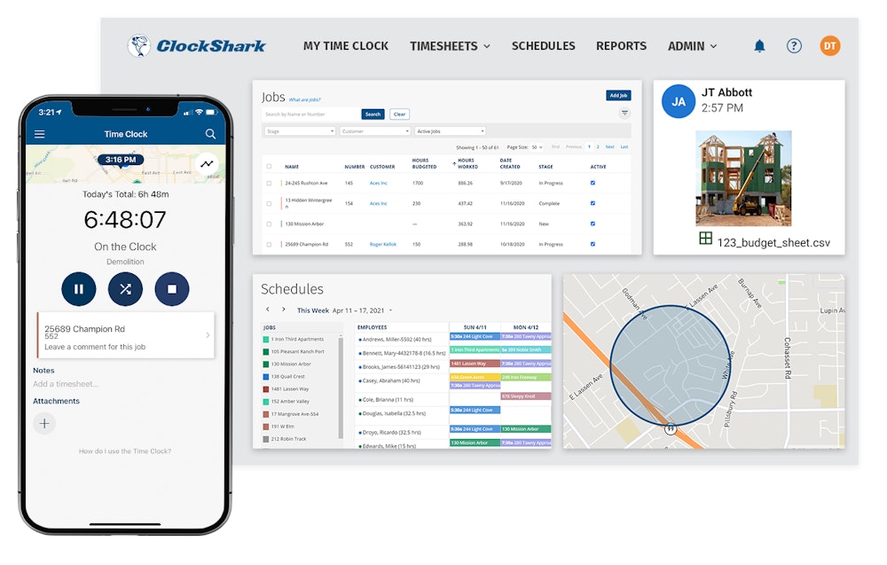 Field Service & Construction Time Tracking | ClockShark