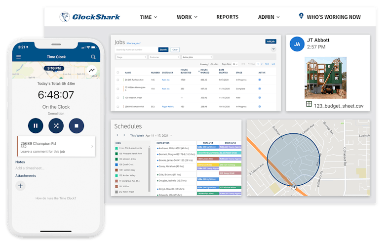All In One Toolkit For Construction And Field Service Clockshark