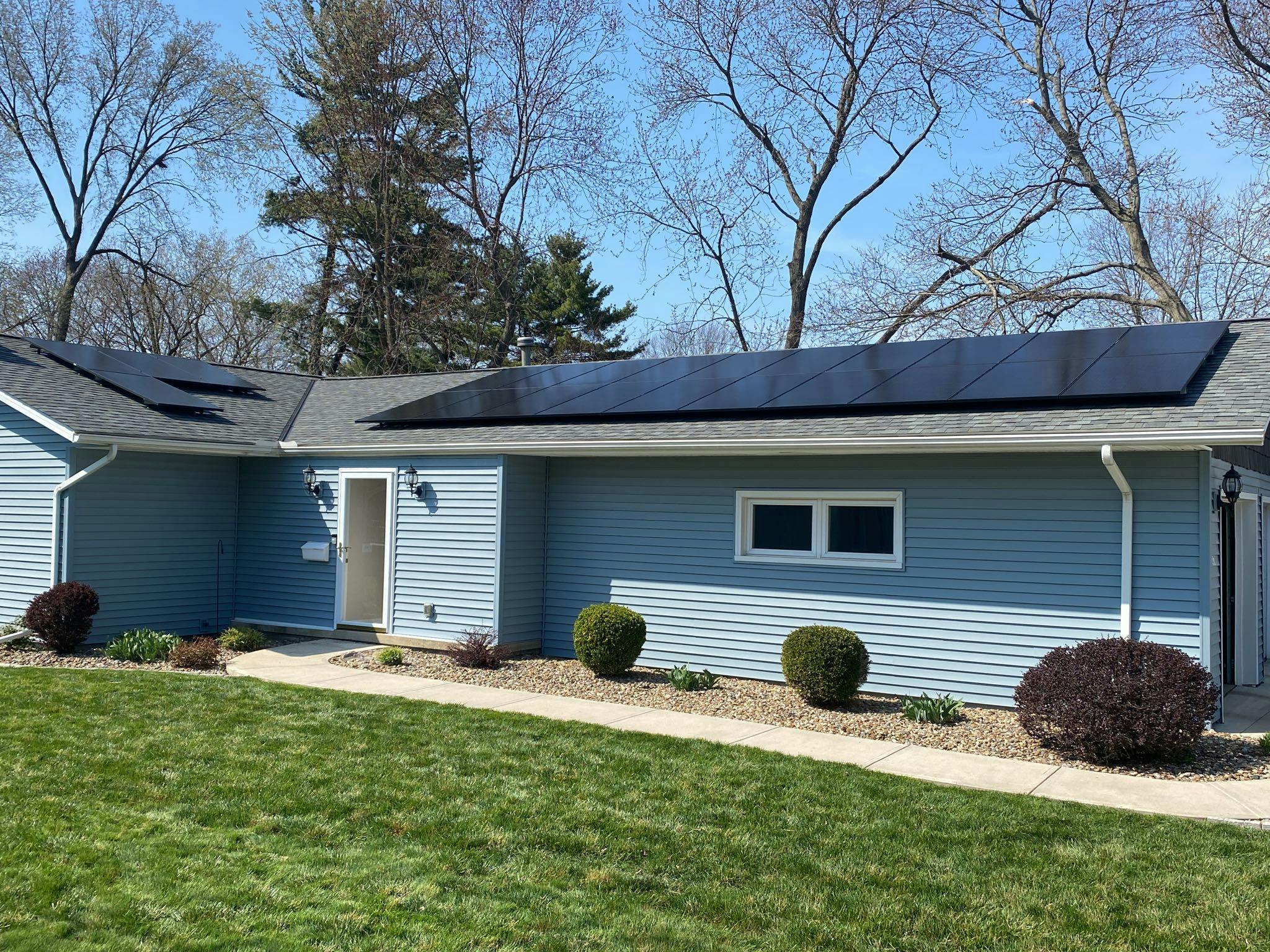 Appalachian Renewable Power Systems solar panel installation on house